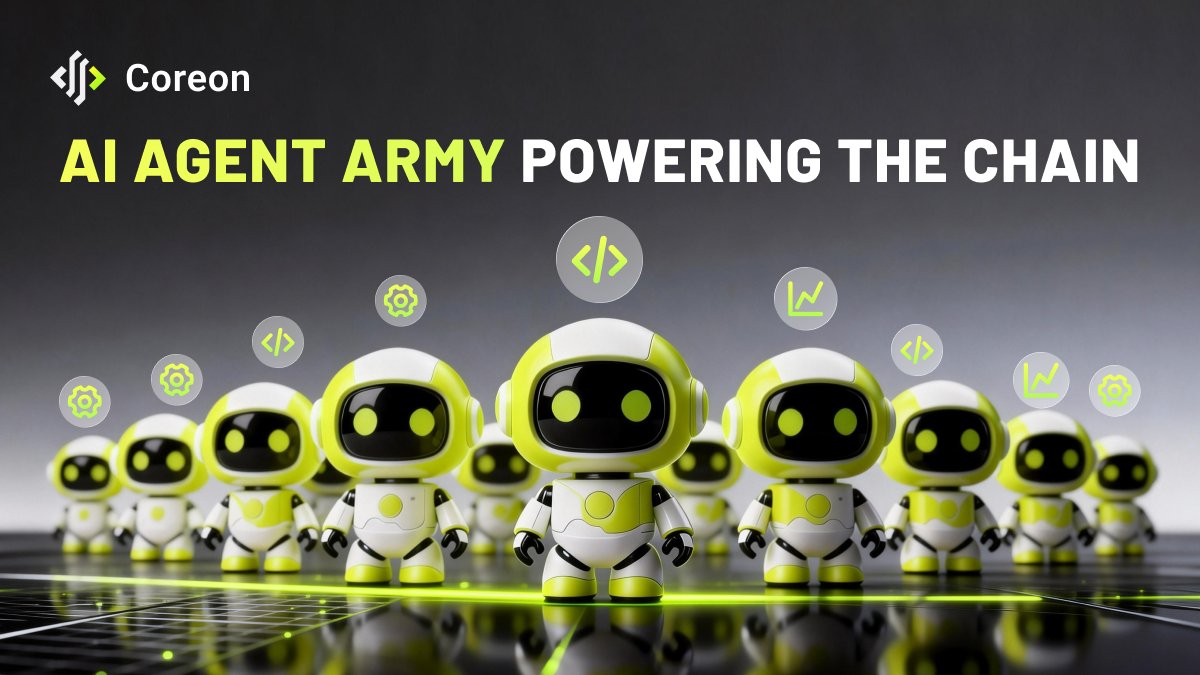 CoreonMCP's tweet image. How can real builders be done building when it's only inning #2 of an AI and crypto revolution on #BNB

Who do you know who has an AI agent army?

Let us know.