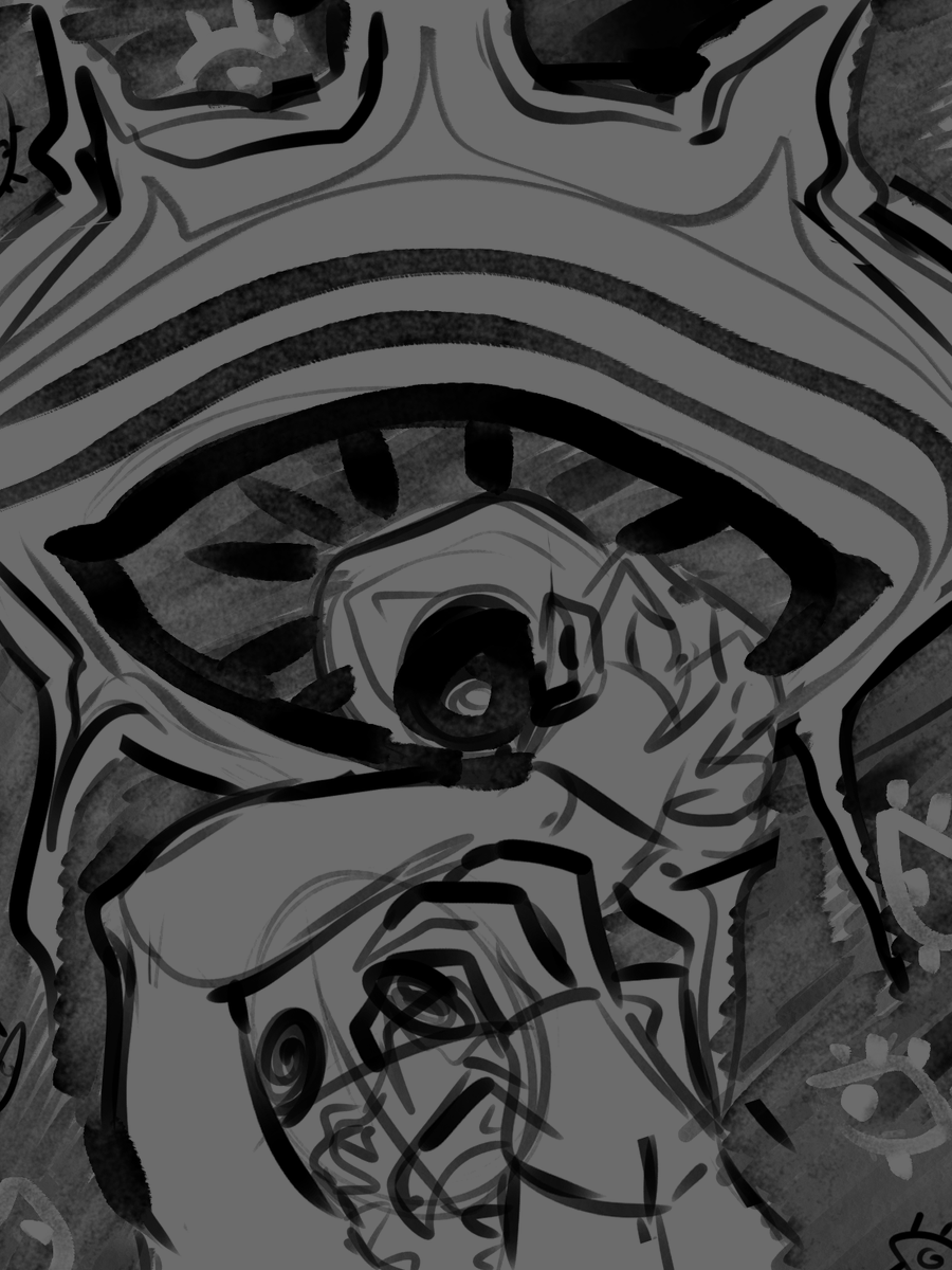 Onishibai's tweet photo. Been trying to squeeze some fanart out of me of my latest obsession The magnus archives so here we go a WIP

#art #fanart #themagnusarchives https://t.co/gNN98KQYgK