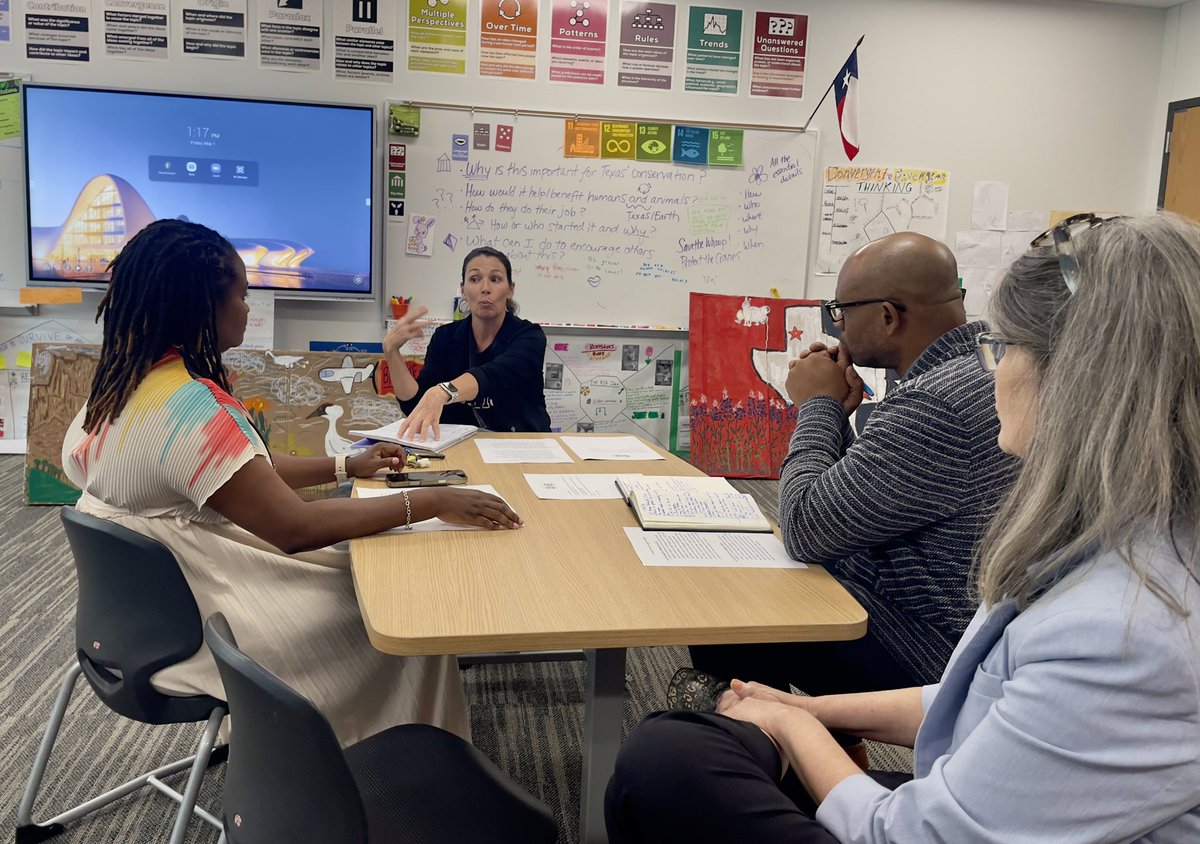 megangist's tweet photo. Today we hosted guests from Dallas ISD who wanted to learn more about our @rockwallschools systems for excellence! We are so proud of our @RochellRangers team; they are thriving with a positive culture, high expectations, &amp; the best leadership! #WeAreRockwallISD https://t.co/Jd4Qe3v23v