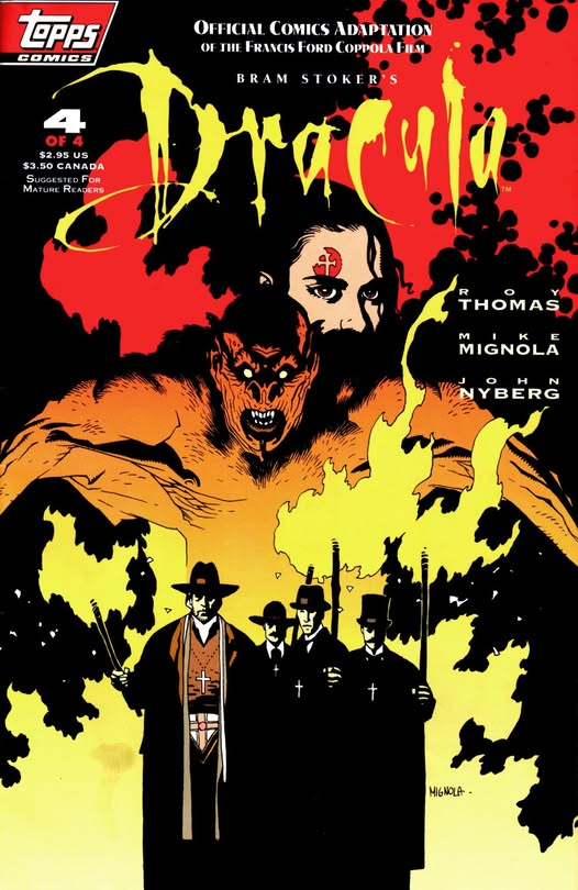 fabiaschi's tweet image. A hill I will die on: One of Mignola's strongest artistic outings:
BRAM STOKER'S DRACULA!!!!
