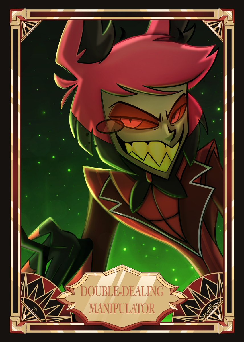 PopcornDraws's tweet photo. 🌟NEW HAZBIN FAN TRADING CARD!!🌟

Based on Alastor and Rosie’s iconic part in “Hear My Hope”

Link: https://t.co/EjuQt2vovu

All support is greatly appreciated!! 💚

#HazbinHotel #hazbin #alastor #fancard https://t.co/PhbN0TE9Bb