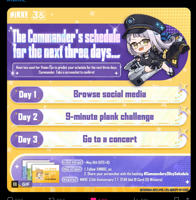 CryingArteest's tweet photo. #Commanders3DaySchedule https://t.co/TfD7QH5rzm