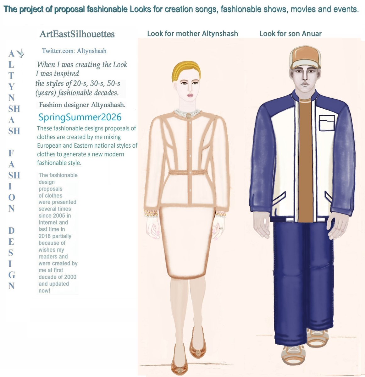 Altynshash_8's tweet image. The compilation of #fashionable #designs🌟 #proposals🌟 of
#LooksMagicElements🌟
for #mother and #son🌟
for #creation🌟 #FashionableShows🌟/#Movies🌟/#Songs🌟/#AwardsCeremonies🌟
#MyMagicFashionableSpring🌟
#ArtEastSilhouettes🌟
#Fashion #designer #mother #Altynshash🌟