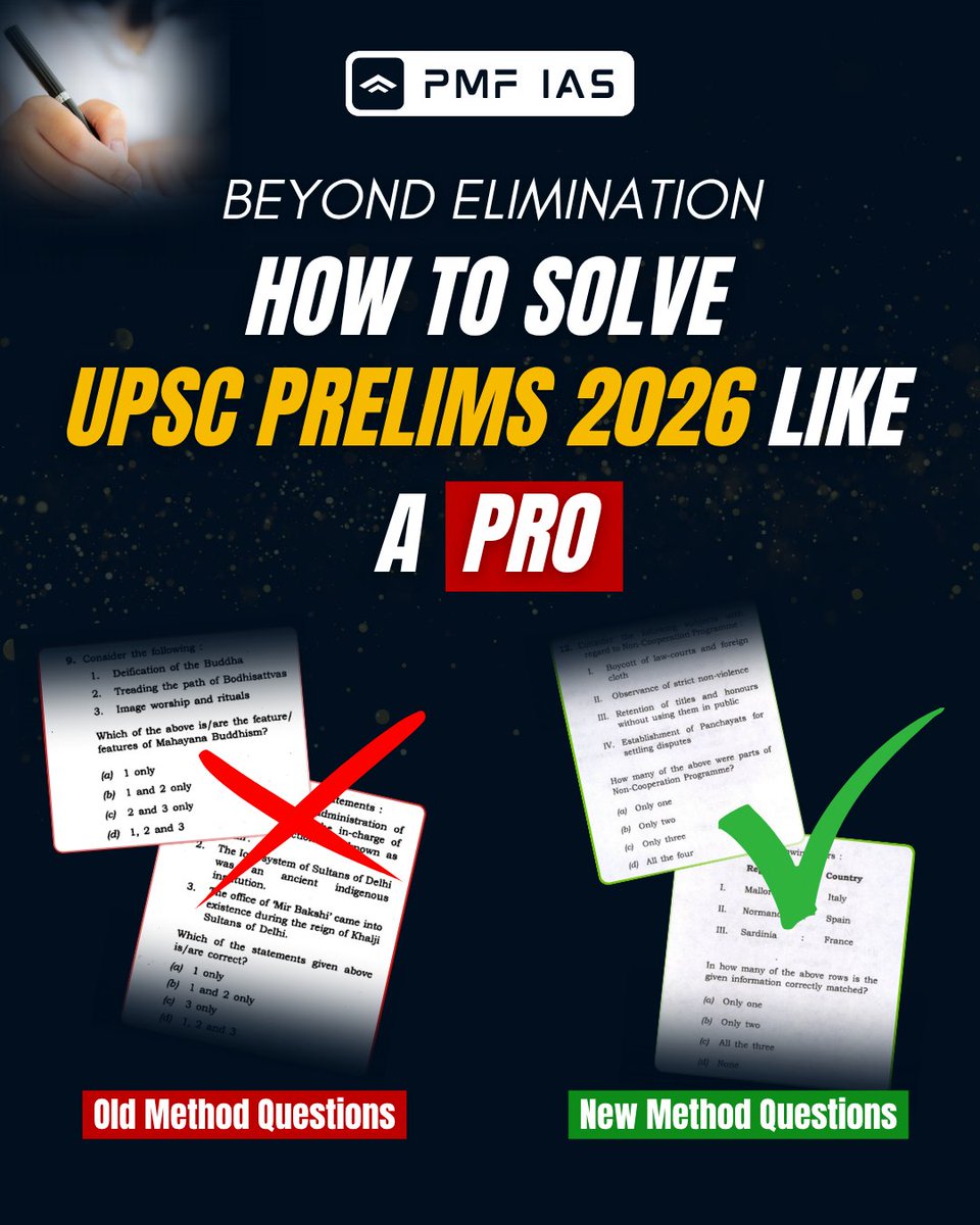 How to Solve UPSC Prelims - 2026 Like a Pro 🧵