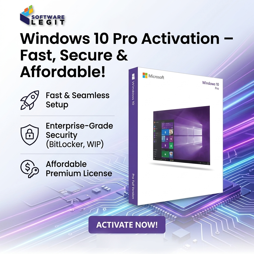 JannatulS81500's tweet image. WINDOWS 10 PRO ACTIVATION 

Fast, secure &amp;amp; affordable upgrade for your PC 
✔️Seamless setup
✔️Enterprise-grade security (BitLocker, WIP)
✔️Premium full versionUpgrade your performance today!

softwarelegit#Windows10Pro 

#Activation #Software #TechDeal #Softwarelegit #microsoft
