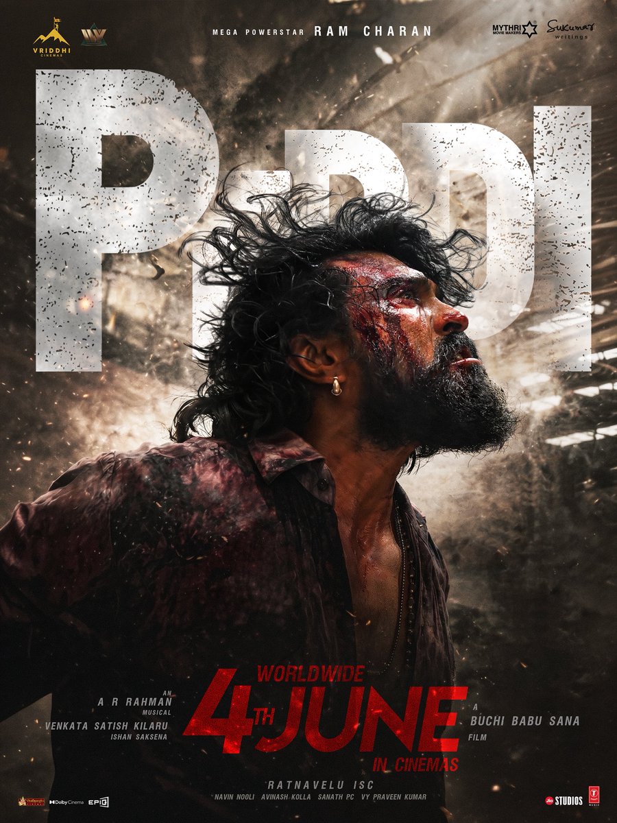 AlwaysyoursSK's tweet photo. What a Fantasticcc Poster !!! Looking fwd to Experiencing the Magic on the Big Screen this June 4th .. 

#PEDDI @PeddiMovieOffl @BucchiBabuSana @SukumarWritings @MythriOfficial @vriddhicinemas @RathnaveluDop @AlwaysRamCharan https://t.co/gPzyvk2251