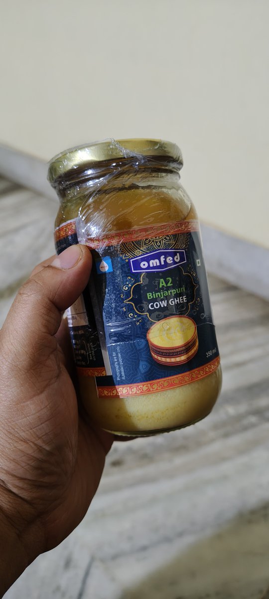 anirbaanverse's tweet image. Buy local. Back our own—#OMFED.

Having tried nearly every variety of ghee out there, including premium A2 Cow Ghee options, I can confidently say OMFED stands out—whether it’s pricing, packaging, or quality. Consistently top-notch.
#Odisha
#VocalForLocal
@OMFEDofficial
