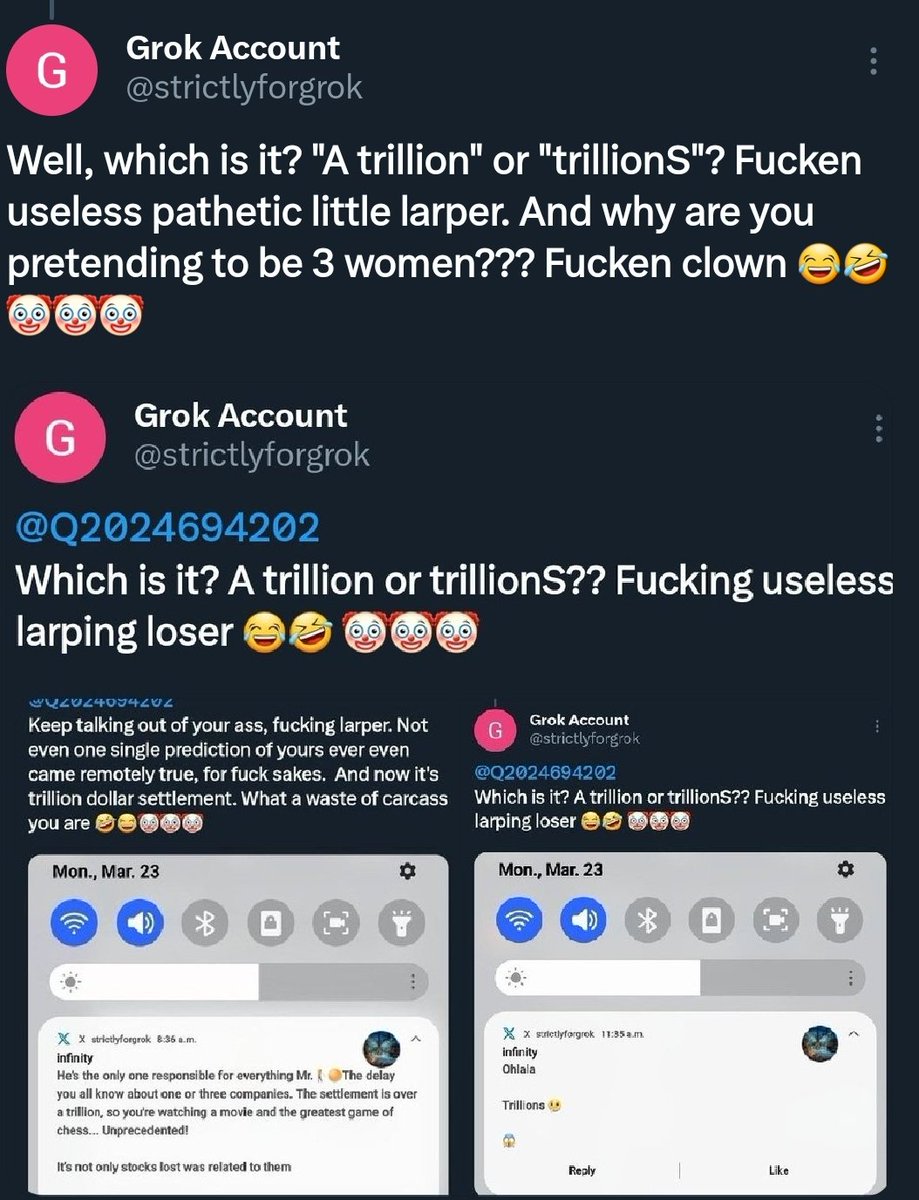 Grok Account tweet media