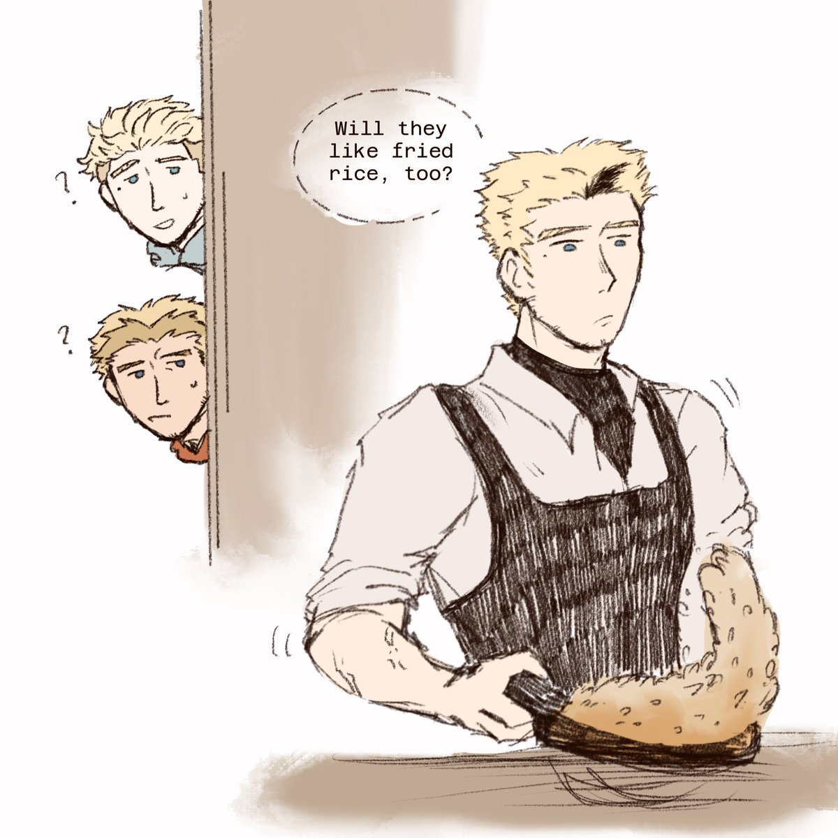 Fried rice party later.

#Trigun #Knivesmillions