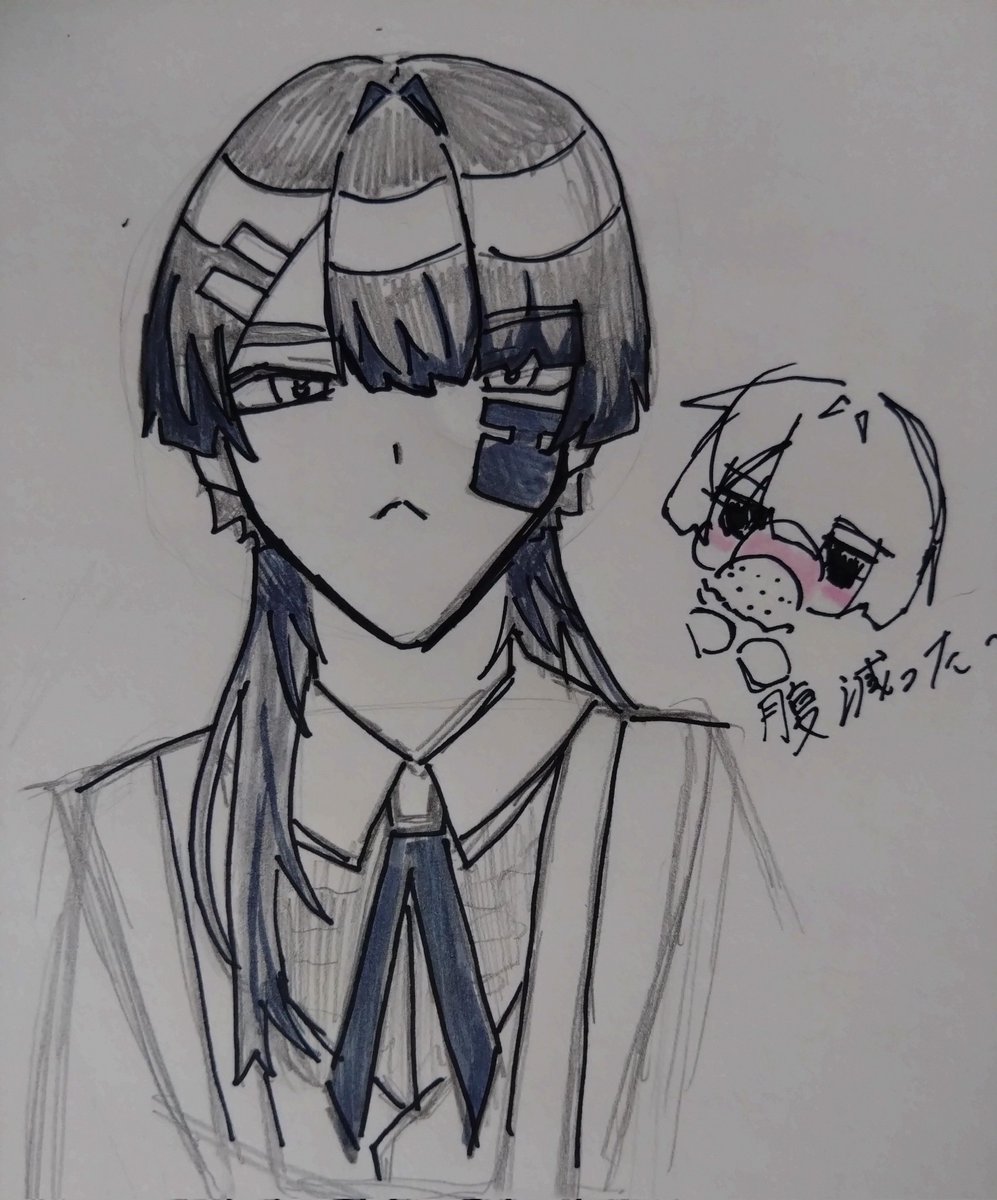 sigure235806's tweet photo. 落書き　ﾅﾝﾉｷｬﾗﾃﾞﾓﾅｲﾖ!!!
ハラヘッタ https://t.co/C2NeHuLoPK