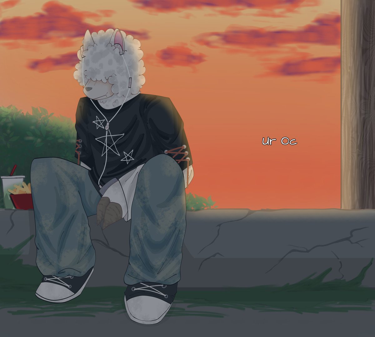elshemaq's tweet image. Collab with me🙏 #GOATmovie #OC #Collab