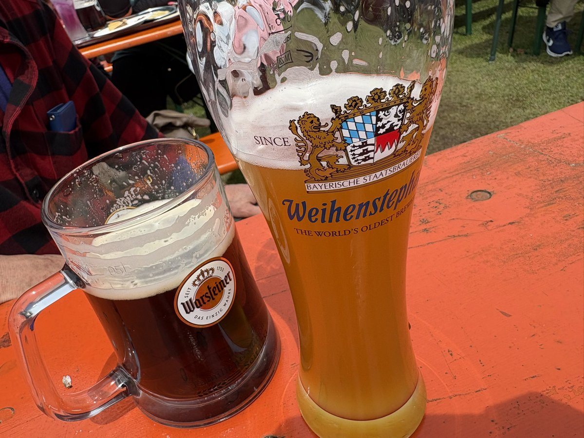 korin636's tweet photo. 初オクトーバーフェスト( * ॑꒳ ॑*)
ビール最高🍺 https://t.co/j8aFjEjs1x