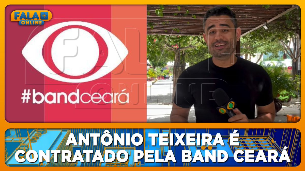 falamaisonline's tweet image. Antônio Teixeira é contratado pela Band Ceará.
youtu.be/_mg3-LHg9ME

#BandCeará #Band #Televisão #FalaMaisOnline