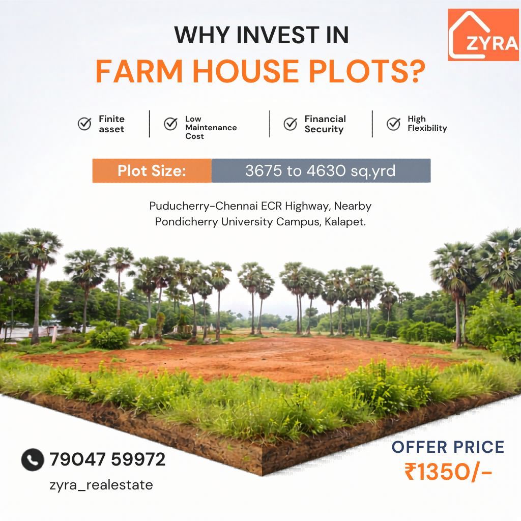 zyra_off's tweet image. Own a piece of nature that grows in value while giving you space to breathe 🌿
Farmhouse plots aren’t just land—they’re long-term assets with lifestyle upside. Secure your future where tranquillity meets smart investment.

#FarmHousePlots #RealEstateInvestment #LandInvestment