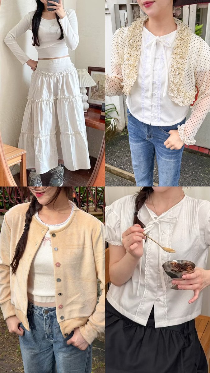 cewek nya itu ngecewek banget deh ini toko toko😭😭 girlies outfit ada semua dari shirt, skirt, pants, dress, blouse, cardigan, top, vest

thread-