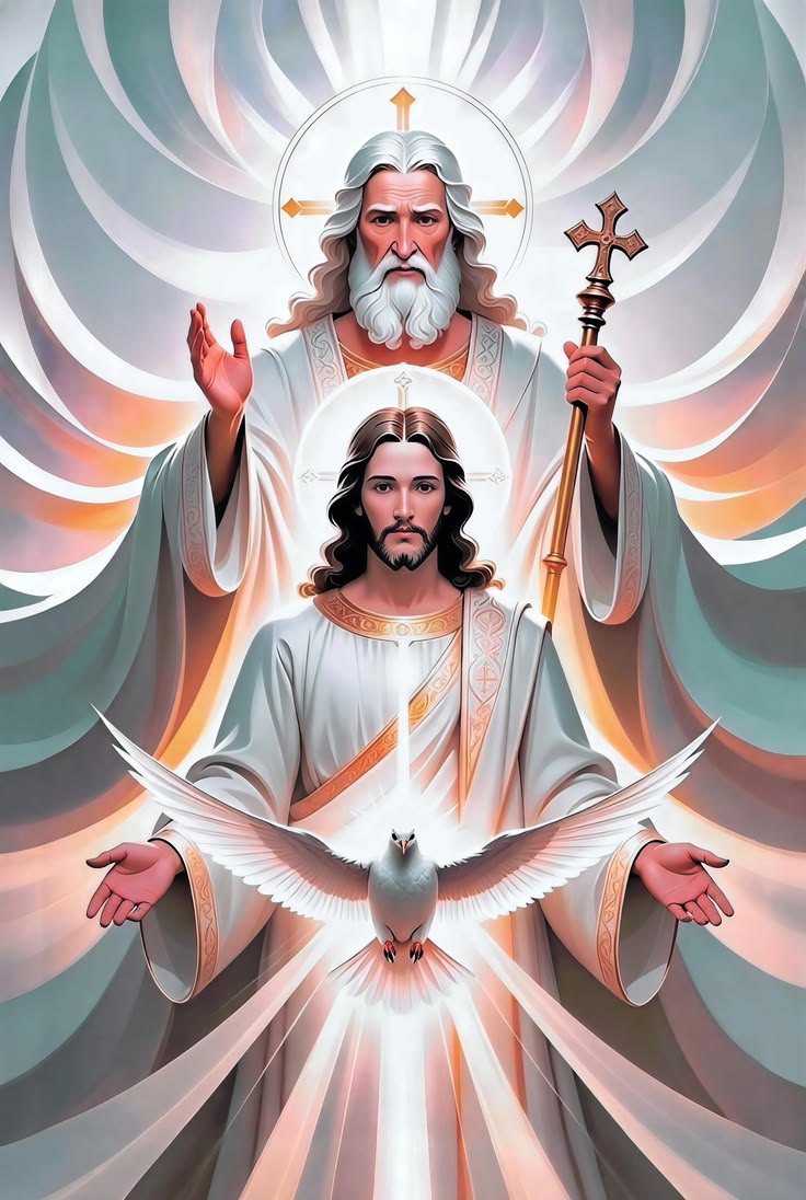 CBPatriot17's tweet photo. ✝️ HOLY TRINITY. 🕊 https://t.co/4uzXaMJoGt