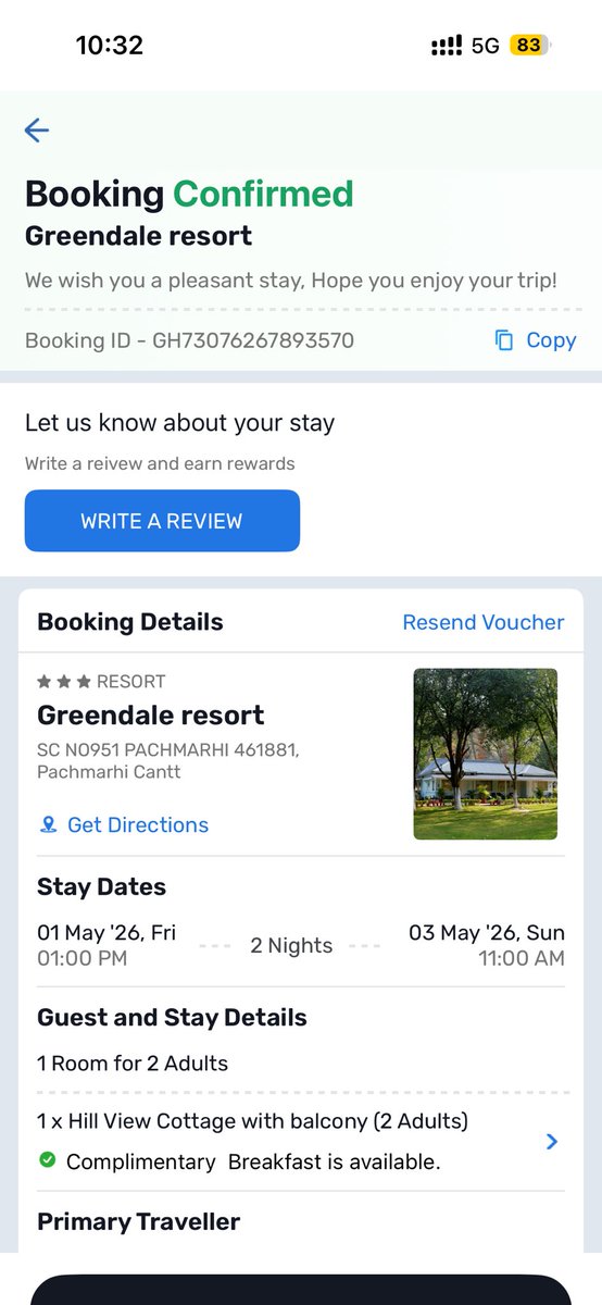 pranav9209's tweet photo. @GoibiboSupport https://t.co/8t6O1nAwHn