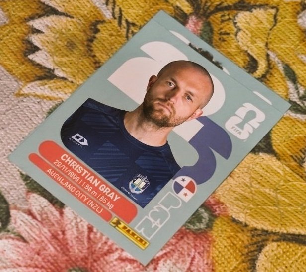 Jajajajaj imagínate ser bostero, abrir el paquete de figus y que te toque este Chad 🐐.