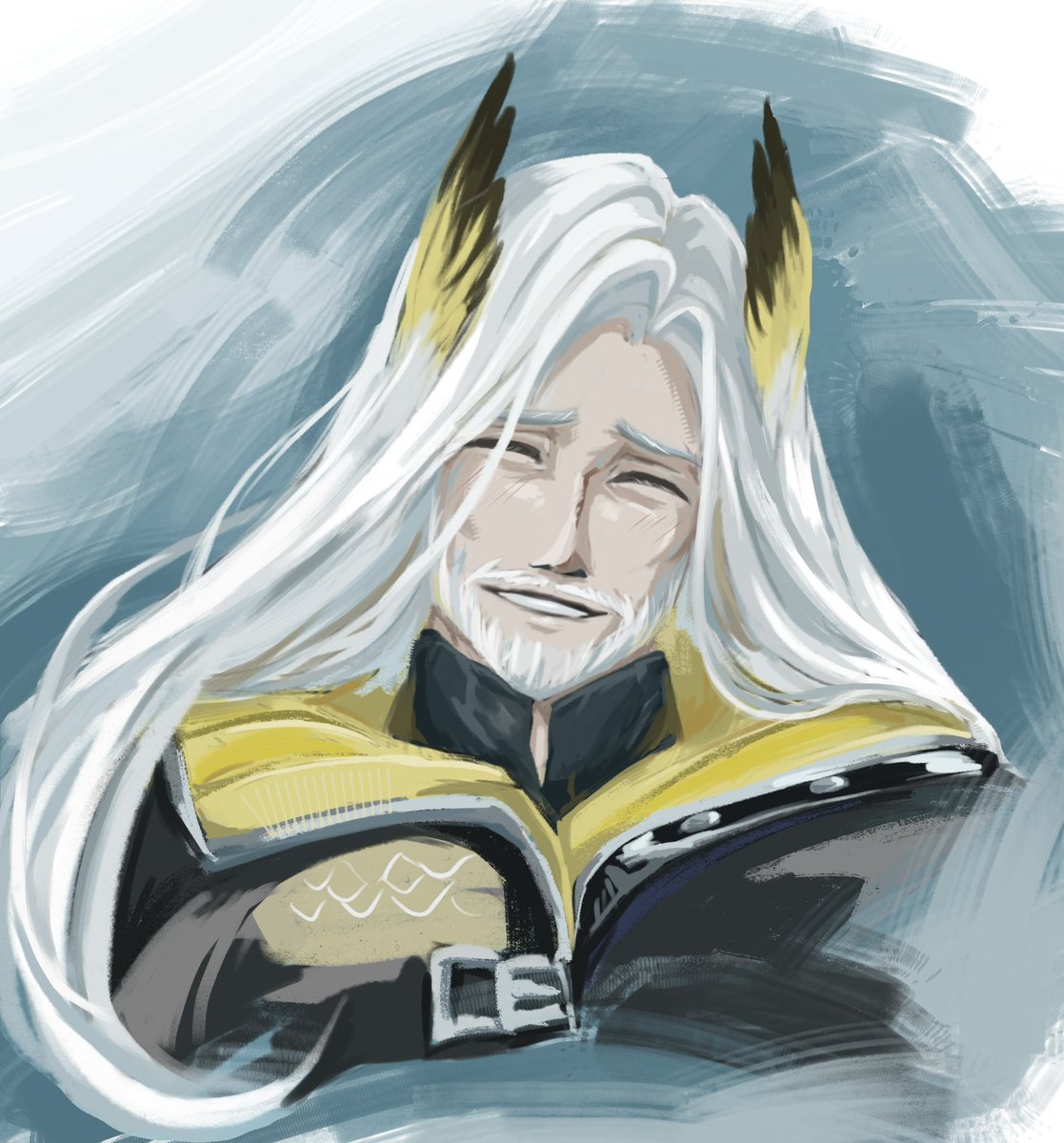 TragicParfait's tweet photo. Hellagur’s smile is so cute!!! https://t.co/gRWqjcKtNx