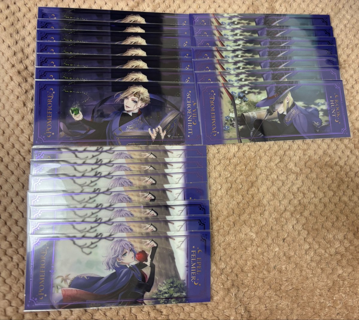 ratyo_desu's tweet photo. ツイステ 箔押しビッグクリアカードコレクション 交換
譲
トレイ ケイト デュース
ラギー ジャック
カリム ジャミル
ヴィル エペル ルーク
オルト
リリア セベク
求 アズール
🪴初回お取引の方はリンク先ご確認お願いいたします https://t.co/rv0WN5vSW3