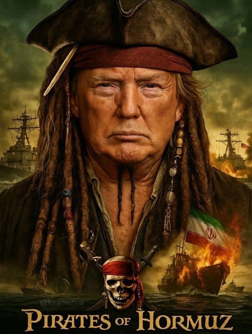 Gulfalert's tweet photo. @Acyn Captain Fake sparrow https://t.co/GqAQRe5A4l