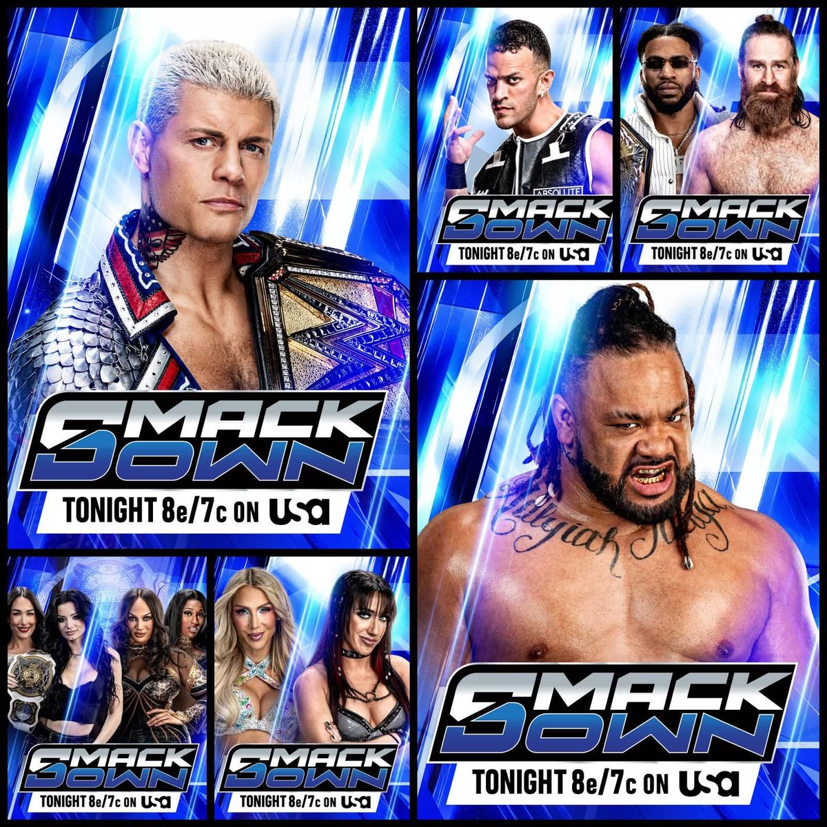 SGV_STARK's tweet image. Watching @WWE Friday Night #SmackDown on @NetflixANZ @netflix  
@USANetwork @SYFY #SDLive #SonOfDusty #TheAmericanNightmare #UndisputedWWEChampion