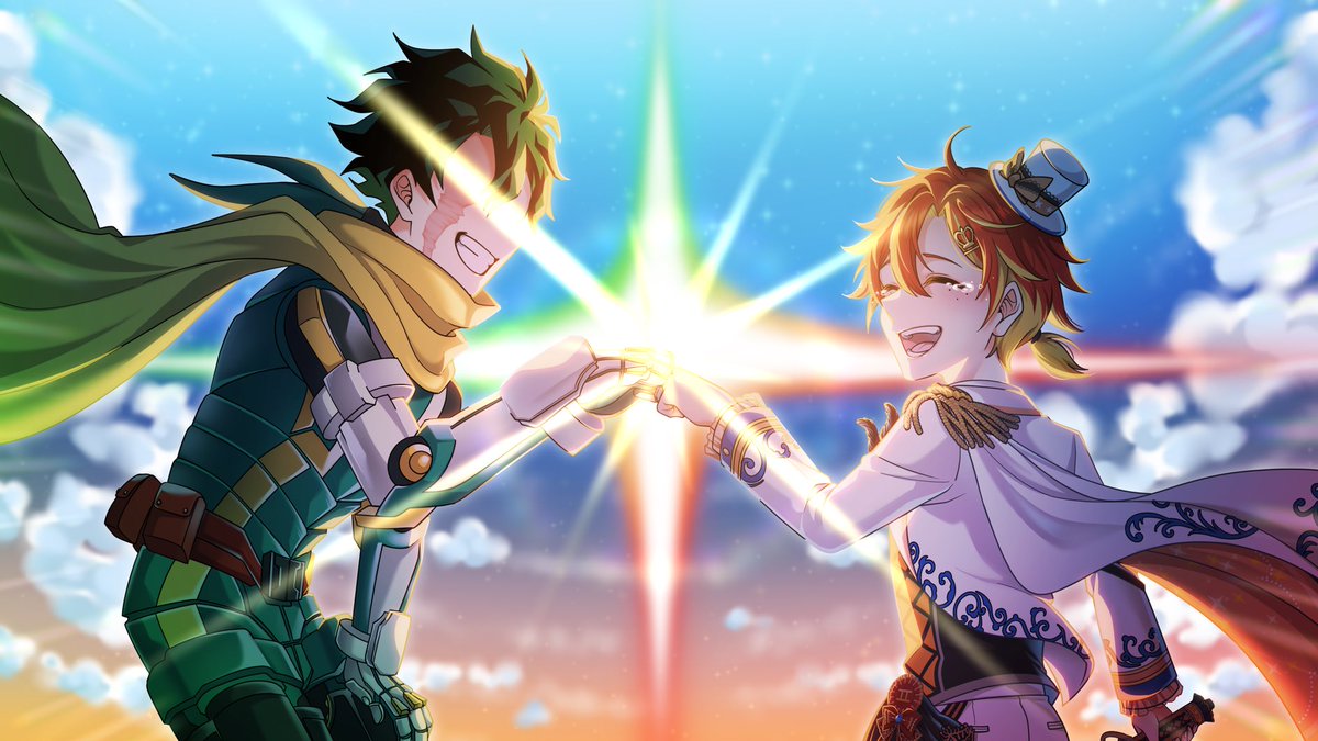 “นายน่ะก็เป็นฮีโร่ได้แล้วนะ…💥”
.
“ไม่ว่าจะว่าจะล้มไปสักกี่ครั้ง
นายก็ยังลุกกลับมาเสมอ….
สมแล้วล่ะที่เป็นฮีโร่ตัวจริง🥹”
.
นึกว่าจะไม่ได้เจอกันอีกแล้ว
ขอบคุณนะ “ฮีโร่”
.
ตอนนี้นายเป็นยังไงบ้าง
ได้เป็นโปรฮีโร่แล้วใช่ไหม
ยินดีด้วยนะที่ทำความฝันได้สำเร็จแล้ว
.
ขอบคุณที่ครั้งหนึ่ง