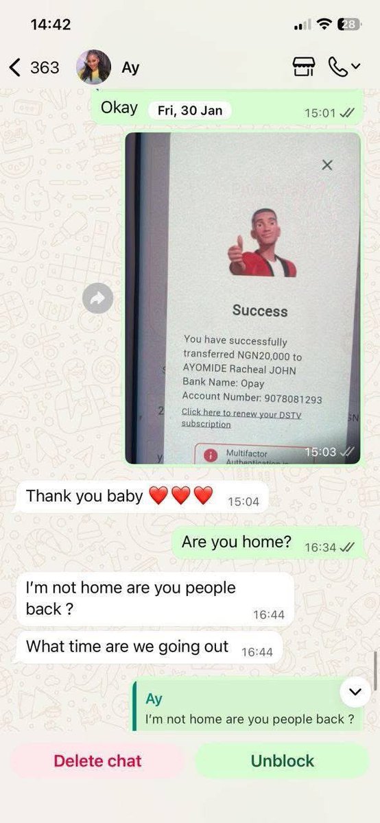 treatpworld's tweet photo. Let me give you the summary about the 3rd girl in the 3sum video.

The girl said it all started when her mom used to buy agbo from Sisi Alagbo. When she got admission into UI, her mom took her to school but first branched Sisi Alagbo's place to buy agbo. When Sisi Alagbo saw her with plenty of luggage, she asked the woman what happened and where her daughter was going. The woman told her she got admission into the school and wanted to get accommodation for her.

Sisi Alagbo then told the woman that the girl could stay at her place since her house is big. The woman appreciated her kind gesture, so they started living together 😂

On a fateful day, Sisi Alagbo called the girl and said she wanted to tell her something that she just had to accept, because once she heard it, she couldn’t say no again.

She told her that her husband said he liked her and would like to get down with her (orisirisi). The girl said she was surprised and couldn’t do such a thing, but Sisi Alagbo said she just had to do it because anything her husband likes, she likes to do for him 

So they went to a lounge together to have fun (the three of them). At the lounge she was taking 4 cousin, then in between she visited the restroom and didn’t know how they got to the hotel (she’s trying to say they infused her drink). They got to the hotel and did the papasupe.

When she noticed Sisi Alagbo was recording, she told her to stop, but Sisi Alagbo reassured her that it was just for fun, they wouldn’t post it, and for her to be sure, she should also record her when it was her turn to papasupe…

Now her chats with Sisi Alagbo husband as surface.