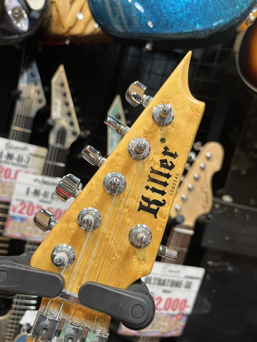 esptechhouse's tweet image. 【中古入荷速報！】
Killer KG-Prime90 (Pearl White)

ボディの日焼けがございます。
しかし、傷・汚れなどなく非常に綺麗な状態です！

¥398,000-で店頭販売開始です！

詳細は後ほど...
#Killerguitars  #Prime #ギター #中古ギター