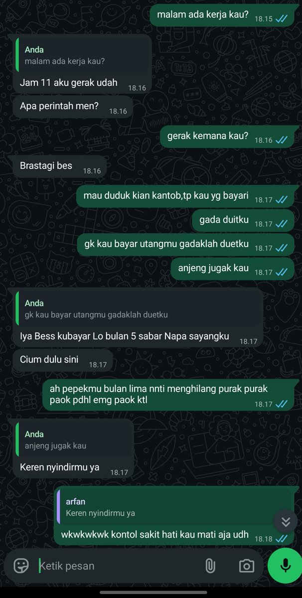 simonsgn_'s tweet photo. cara yg elegant menagih utang WKWKWKWK https://t.co/qaTpIy2nPA