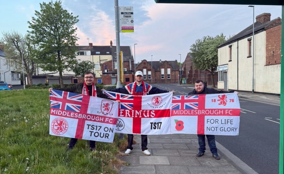 MattyRobsonTV's tweet photo. Wrexham (A) - deep in our hearts, we do believe 🙏
What a day this promises to be, one last push and with them all the way until the end ❤️ #UTB 🇦🇹 
@_ryan_mfc_ https://t.co/dQI4xcNSe2