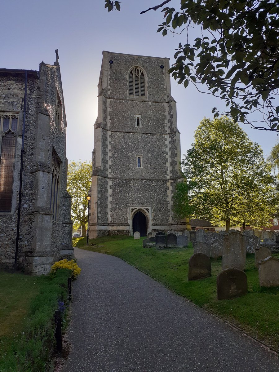 lichfieldbaker's tweet photo. The stand alone bell tower at St Nicholas' church, Dereham, Norfolk https://t.co/24csj9Jc8M