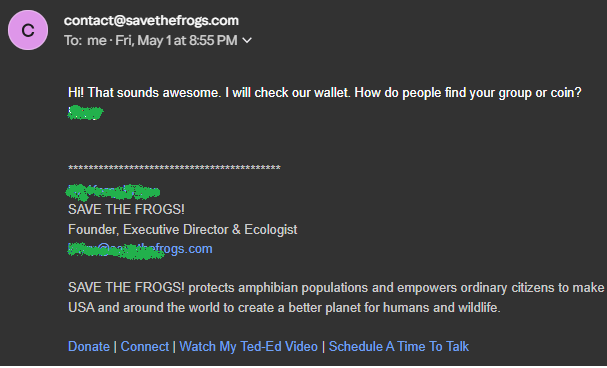 SAVE THE FROGS! | $FROGS tweet media
