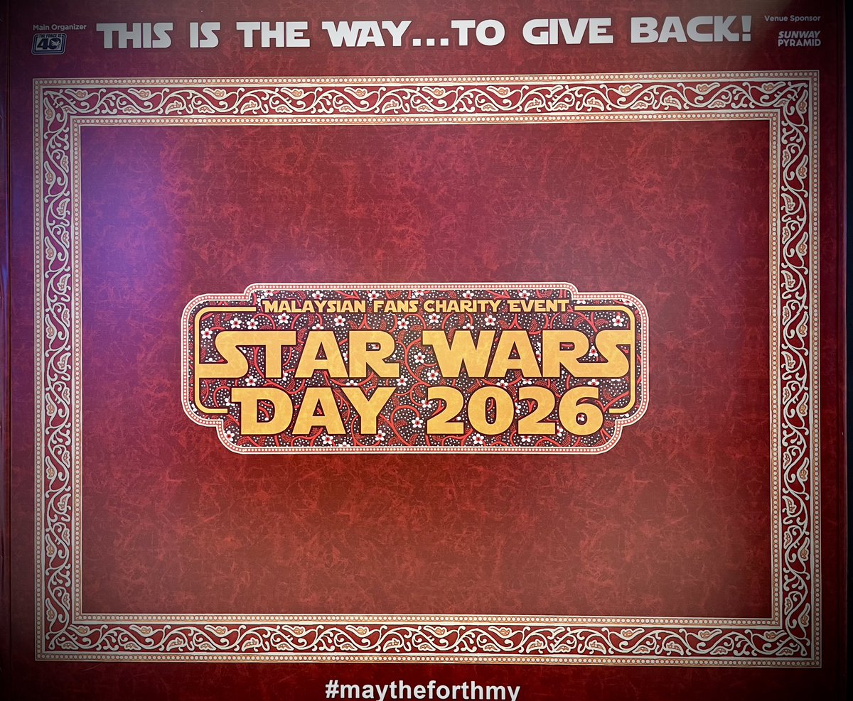 fusionwk's tweet image. @fusionwk is having a booth at #starwars fan charity event at @Sunway_Pyramid together with many other #malaysian artist &amp;amp; fan groups 

#thisistheway #togiveback