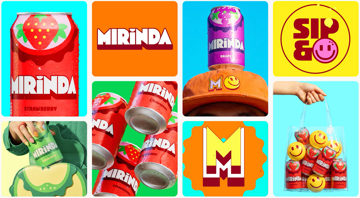 Hiiibrand's tweet image. Mirinda has launched a new 2026 identity.
The rebrand introduces a bold “M” symbol, a stronger sans-serif wordmark, and a more flavor-focused packaging system built for visibility and energy.
#Mirinda #Branding #PackagingDesign #LogoDesign