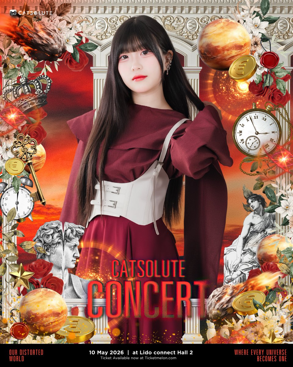 [ Key Visual ]
⊹ 𝗧𝗛𝗘 𝗣𝗛𝗘𝗡𝗢𝗠𝗘𝗡𝗢𝗡 ⊹
WE RISE BEYOND GRAVITY

Eri Yami Yami
<a href="/eri_yamiyami/">Eri Yami Yami「エリ」</a>

See you at
🎤 CATSOLUTE CONCERT
🗓️ SUN 10.05.2026
📍 Lido Connect Hall 2

Get your ticket now!
🔗 ticketmelon.com/catsolute/Cats…

#EriYamiYami #YamiYami
#Catsolute #CatsoluteFest2026