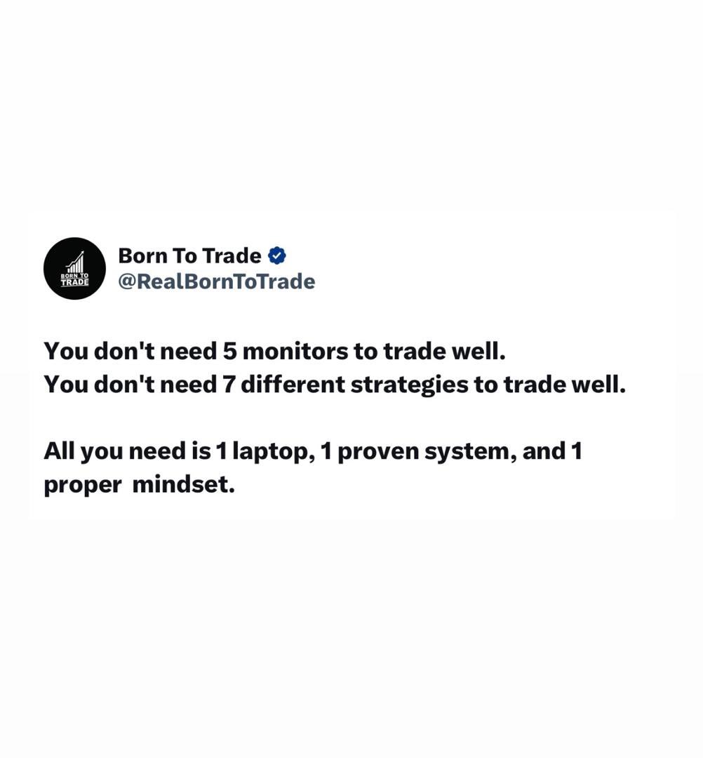 Born To Trade tweet media