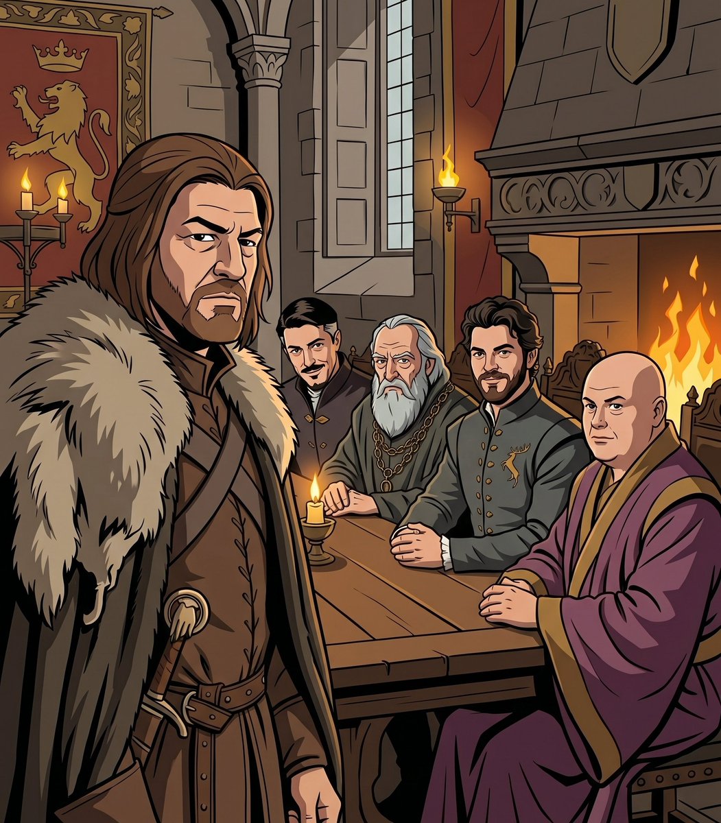 JB_Studios23's tweet image. Game of Thrones the small council #gameofthrones