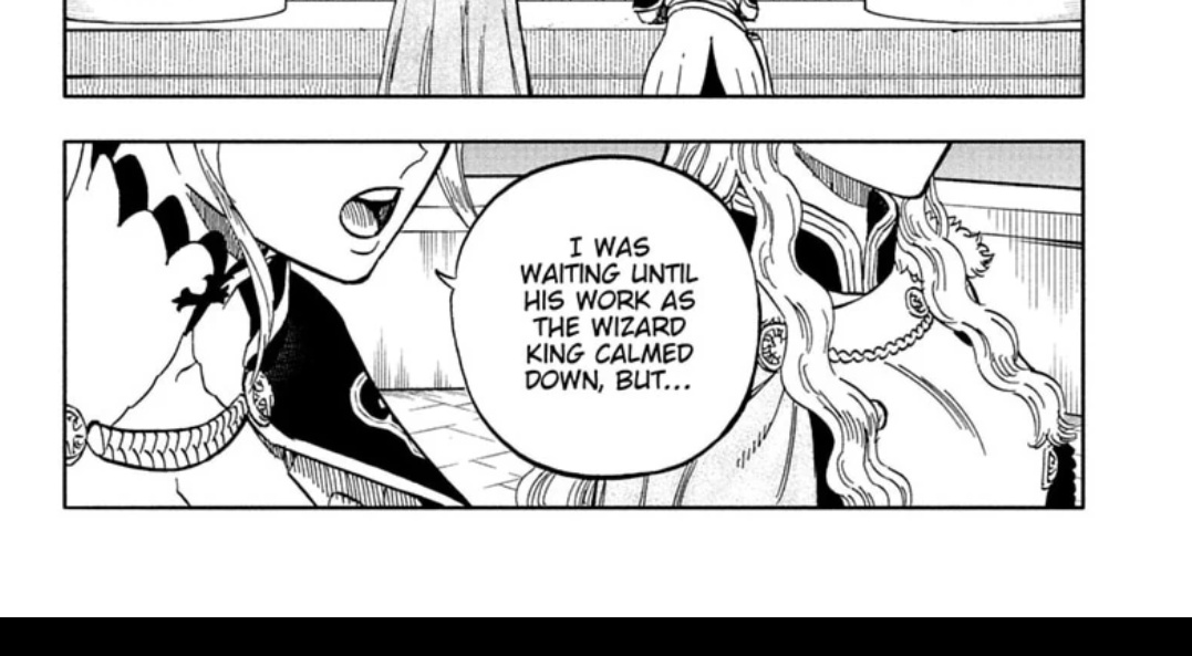 LiebeDevilUnion's tweet photo. Yeah well.... it has been 3 years and 9 months after the Spade Kingdom, i thought there would have been a conclusions of this. not sure how much longer it'll take. #BlackClover https://t.co/Jq2XTegeWT