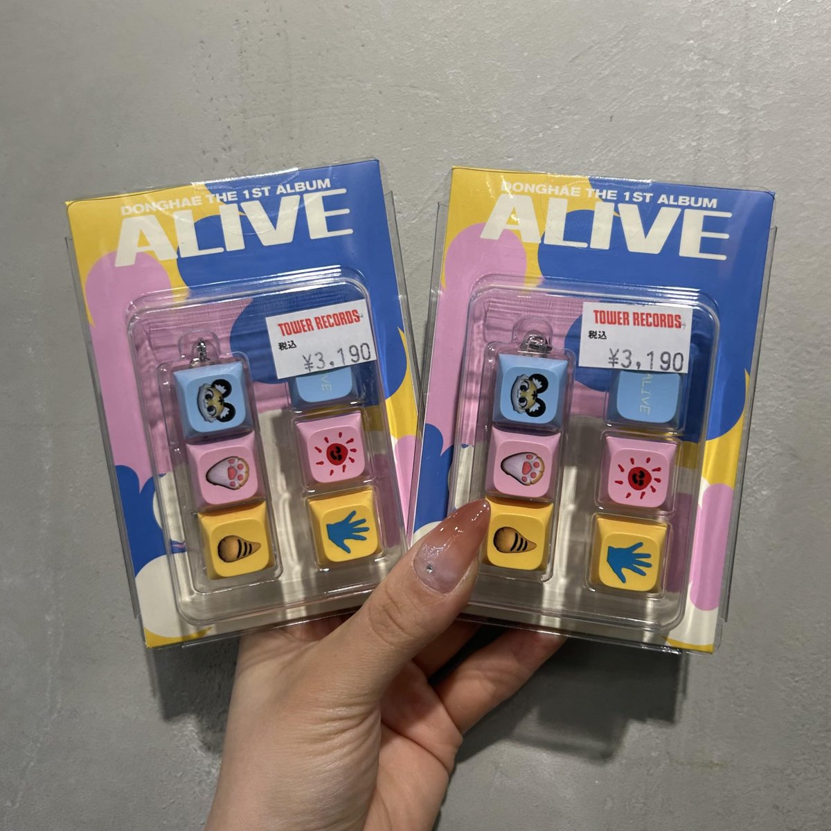 タワ渋kpop】 #DongHae THE 1ST ALBUM[#ALIVE] Keycap Ver.入荷いたし