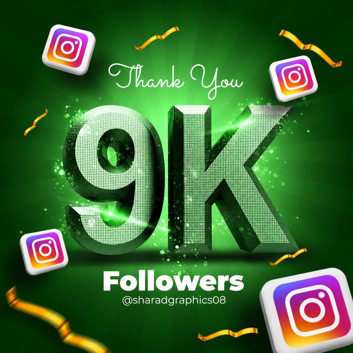 Sharad_Graphics's tweet image. 9,000 Followers on Instagram – Road to 10K Begins! 

#9000Followers #InstagramGrowth #Milestone #ThankYouFamily #RoadTo10K #TrendingNow #ContentCreator #GraphicDesignIndia #CreativeJourney #InstaGrowth #SocialMediaMilestone #DesignCommunity #SharadGraphics