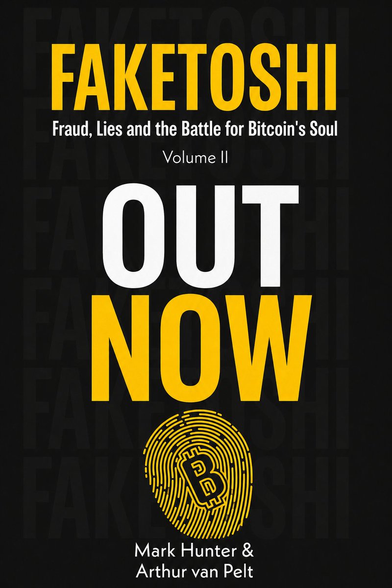 Faketoshi (AKA Dr Bitcoin Podcast) tweet media