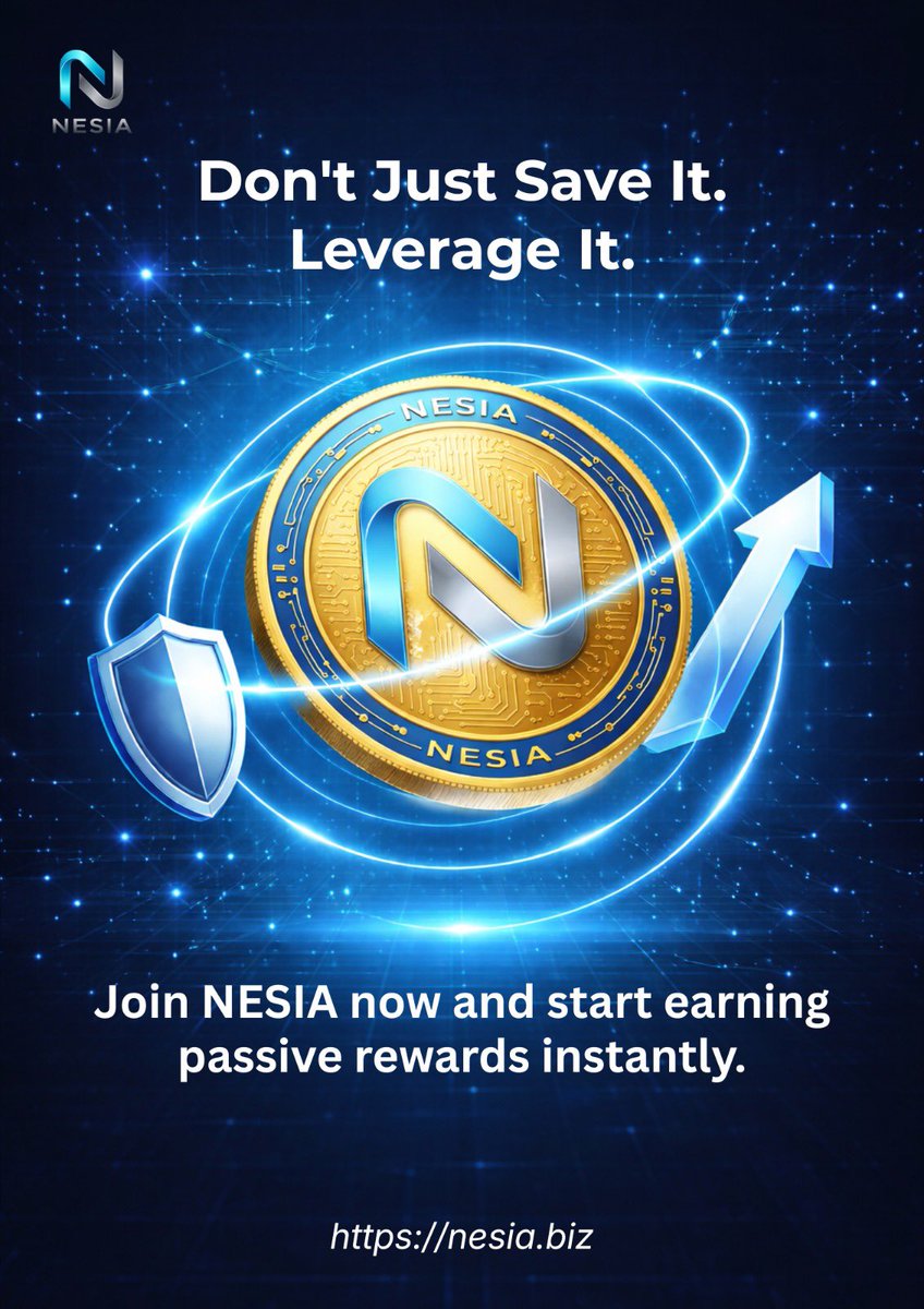 NesiaWeb3DApp's tweet photo. Don’t just save it. Leverage it. 
Ready to level up your digital asset game? NESIA makes it easier than ever to earn passive rewards instantly. No more waiting, no more complexity, just growth. 

Tap the link in bio or visit https://t.co/lL966b92Va to start earning today! https://t.co/9SioFAs21q