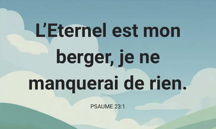 hfkdks438631's tweet image. Dans Psaume 23:1, le psalmiste dit Dieu est berger 🐑 — cela signifie ne manquer de rien.

#JésusChrist #Bible #Catholique #PapeLeonXIV #mercatom #TeamOm #Paris