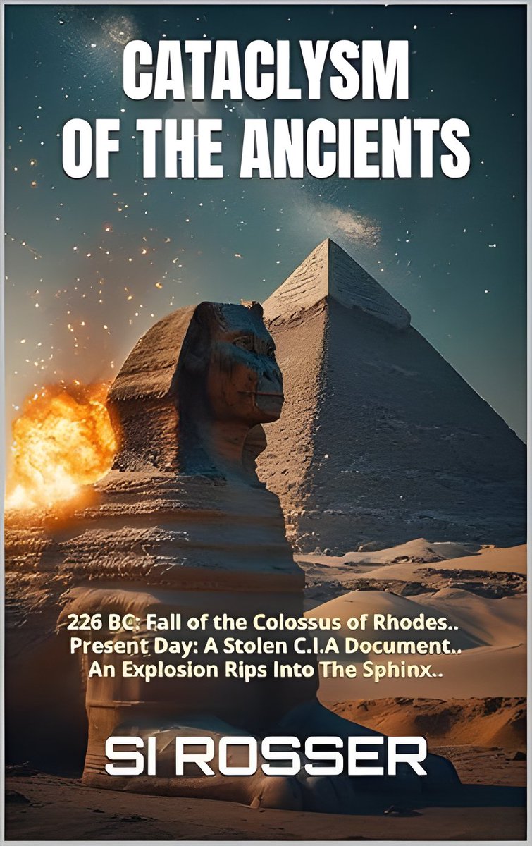 AZofGWarming's tweet image. Uncover the secret of the #sphinx in this pacey thriller -  blends #archaeology, UFOs, + #conspiracy. Get it today ! 

mybook.to/SOveA1c

#SciFiThriller #scifibooks #Kindle #Pyramids #ArchaeologyMystery #scifi #iartg #asmsg #UFO #ArchaeologicalThriller  #terrorism #UAPs