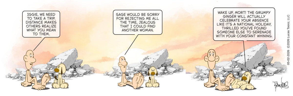 sageandmort's tweet image. May 02, 2026
#sageandmort #humor #cartoons #sarcasm #satire #comicstrips #cartoon #creativecontent