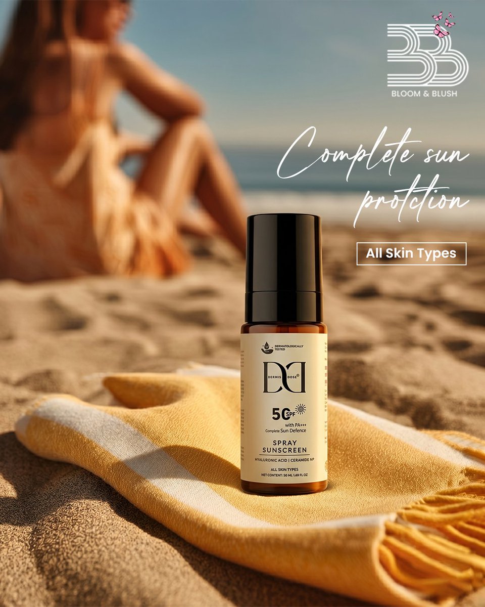bloomandblush_'s tweet image. Sun is powerful—your skincare should be smarter ☀️
Invisible SPF that protects, hydrates, and keeps your glow untouched.

#spf50 #sunprotection #glowingskin #skincare #explorepage