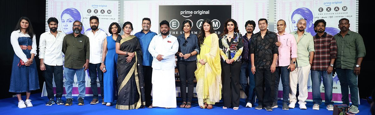 pesumcinema's tweet photo. #Examonprime

மே 15 முதல் பிரைம் வீடியோவில் 'EXAM': போட்டித் தேர்வு மோசடிகளைத் தோலுரிக்கும் சஸ்பென்ஸ் திரில்லர்!
https://t.co/HsLOmYHHGsமே-15-முதல்-பிரைம்-வீடியோவி/

@PushkarGayatri @wallwatcherfilm  @PrimeVideoIN @SarkunamDir @AditiBalan @officialdushara #Abbas  @ivasuuu https://t.co/WzngM9eyAK
