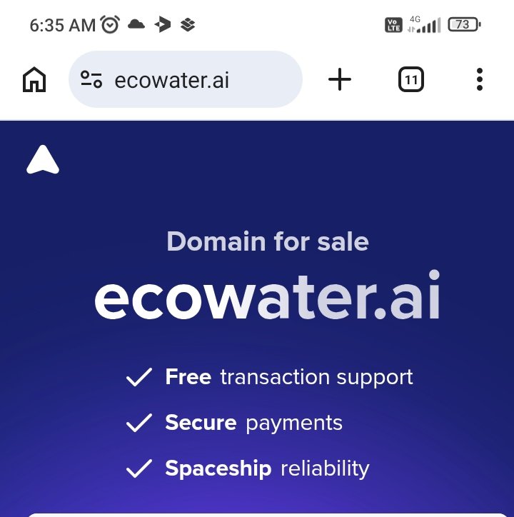wwwyogeshjaisw1's tweet image. EcoWater.AI is for sale now
#DomainForSale #domainnames #Ai #AIart  #IoT #ChatGPT #AGI #Tech  #Technology #startups  #aiartist #LLMs #chatbot #Business #domain #Agentic #AIAgent #AIAgents  #waterpurifier #water #ecowater