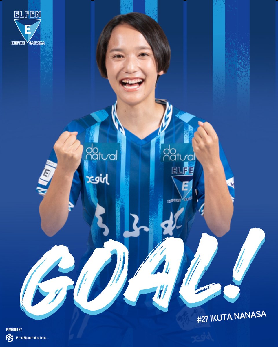 elfen_official's tweet photo. ⚽️GOAL!!!!!!!!!!!!⚽️

21分 #生田七彩
2025/26 #SOMPOWEリーグ 第20節
ノジマステラ神奈川相模原 0-1 ちふれASエルフェン埼玉

▼#DAZN 配信▼
https://t.co/EqznjrSv1y

#ちふれASエルフェン埼玉 #WEリーグ 
#N相模原_EL埼玉 https://t.co/VGlf8H0RR2